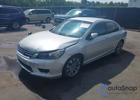 2014 Honda Accord Sport from USA, damaged, VIN 1HGCR2F52EA008377